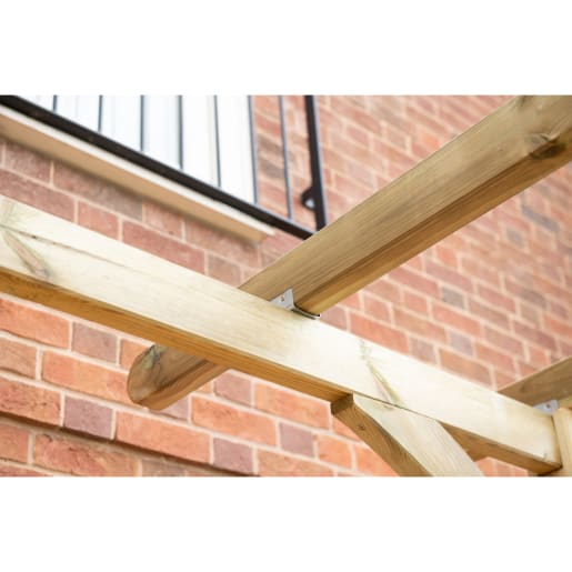 Forest Ultima Pergola and Patio Decking Kit 2400 x 4900mm