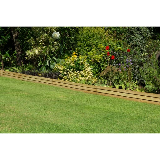 Forest Slatted Edging 1200mm Pack of 4