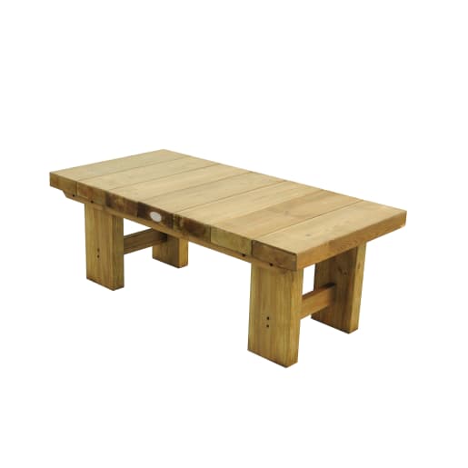 Forest Low Level Sleeper Table 450 x 1230 x 600mm