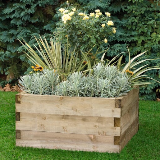 Forest Caledonian Square Raised Bed 420 x 900 x 900mm