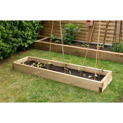 Forest Caledonian Long Raised Bed 140 x 450 x 1800mm