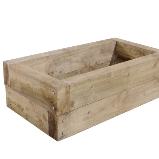 Forest Sleeper Raised Bed 400 x 1300 x 700mm