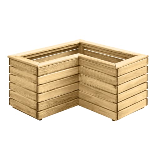 Forest linear Corner Planter 440 x 800 x 800mm