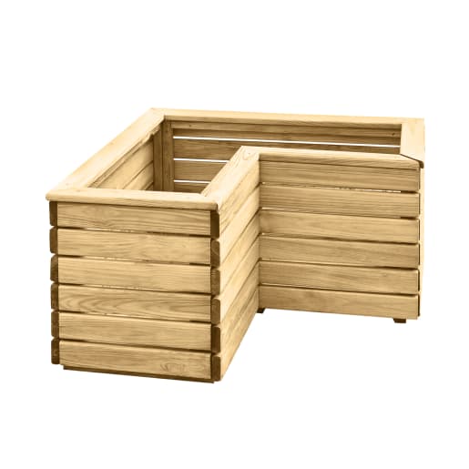 Forest linear Corner Planter 440 x 800 x 800mm