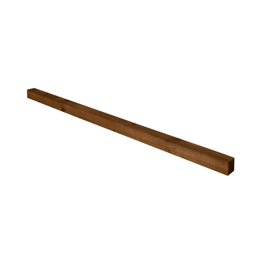 Forest Incised 6ft Fence Post<br>Pack of 6 75 x 75 x 1800mm