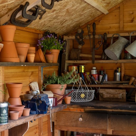 Forest Shiplap Dip Treated Potting Shed 8 x 6ft