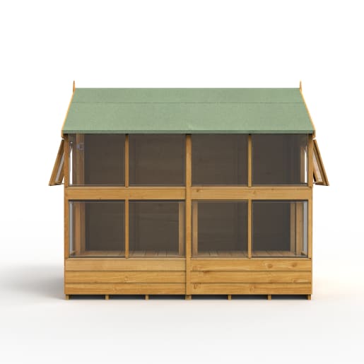 Forest Shiplap Dip Treated Potting Shed 8 x 6ft