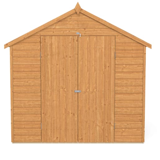 Forest Shiplap Dip Treated Double Door Apex Shed 7 x 5ft