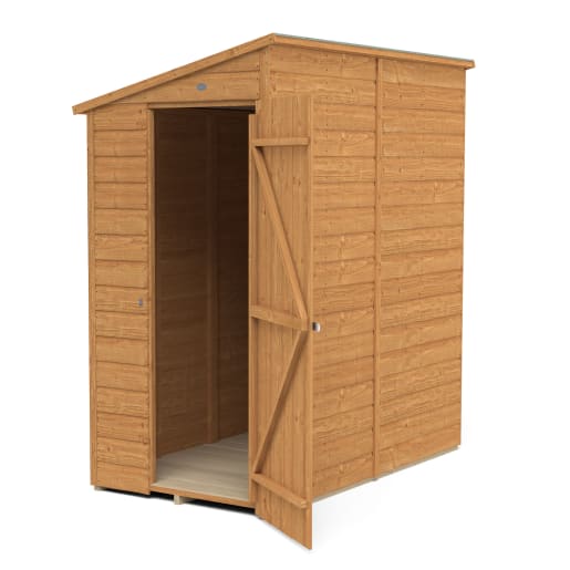 Forest Shiplap Dip Treated Pent Shed 6 x 3ft
