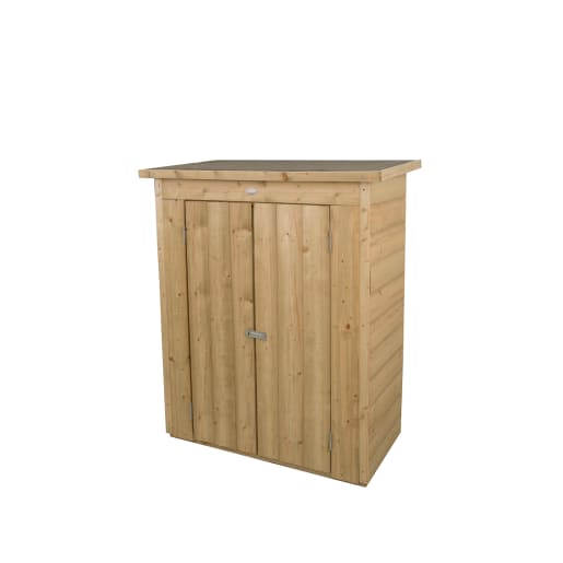 Forest Shiplap Pressure Treated Pent Garden Store 1320 x 1080 x 550mm