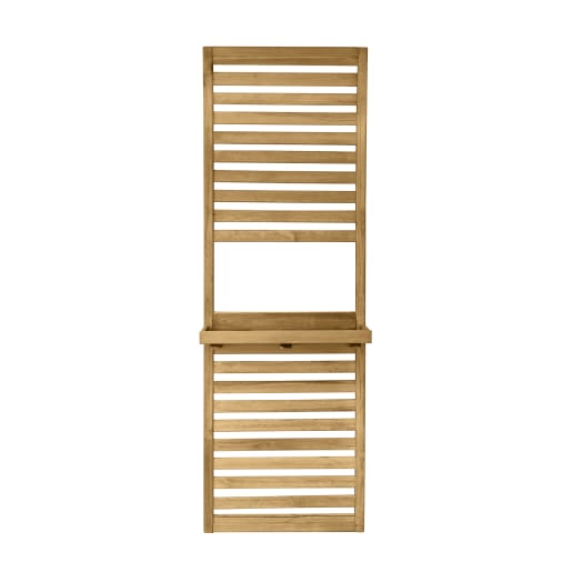 Forest Slatted Wall Planter 1 Shelf 1800 x 600 x 35mm