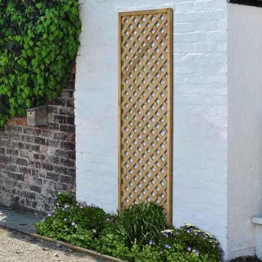 Forest Rosemore Lattice 2ft x 6ft (0.6m x 1.8m) Pack of 6