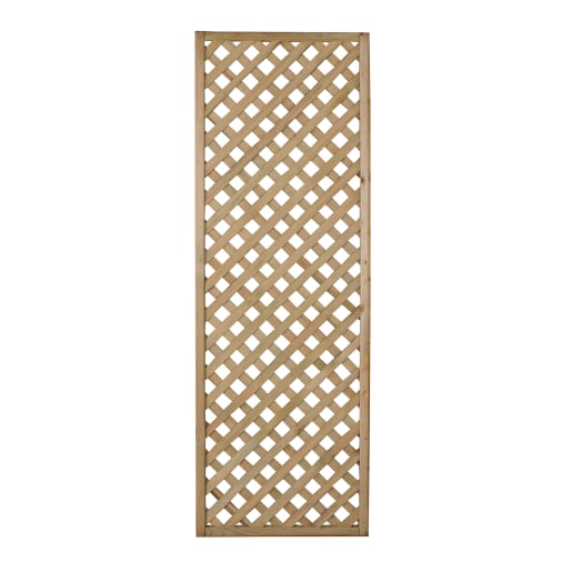 Forest Rosemore Lattice 2ft x 6ft (0.6m x 1.8m) Pack of 6
