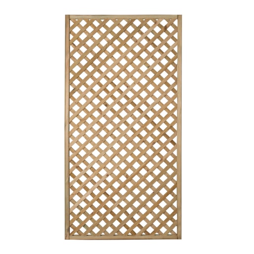 Forest Rosemore Lattice 3ft x 6ft (0.9m x 1.8m) Pack of 6