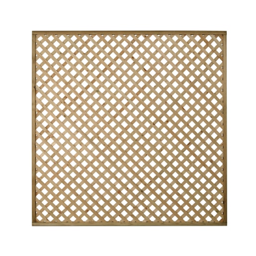 Forest Rosemore Lattice 6ft x 6ft (1.8m x 1.8m) Pack of 3