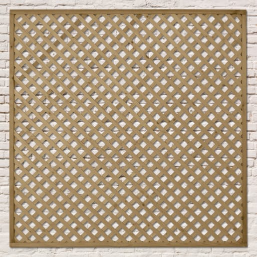 Forest Rosemore Lattice 1.8m x 1.8m Pack of 3