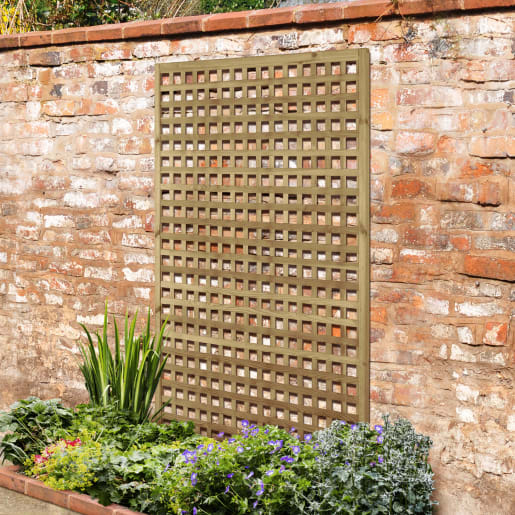 Forest Premium Framed Trellis 4ft x 6ft (1.2m x 1.8m) Pack of 4
