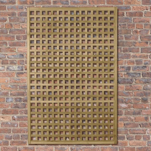 Forest Premium Framed Trellis 4ft x 6ft (1.2m x 1.8m) Pack of 4