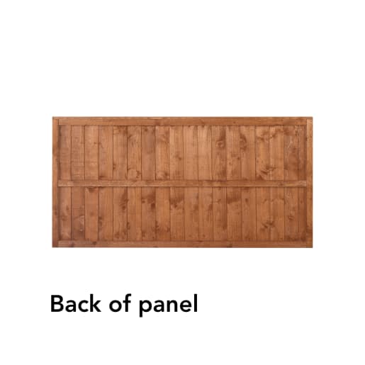 Forest Closeboard Fence Panel 6ft x 3ft (1.83m x 0.93m) Pack of 3