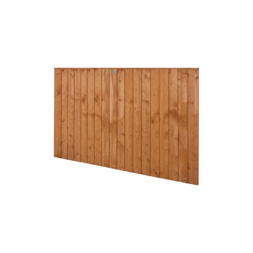 Forest Closeboard Fence Panel 6ft x 4ft (1.83m x 1.23m) Pack of 4