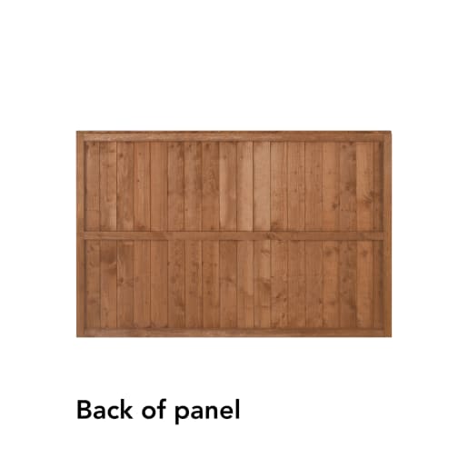 Forest Closeboard Fence Panel 6ft x 4ft (1.83m x 1.23m) Pack of 4