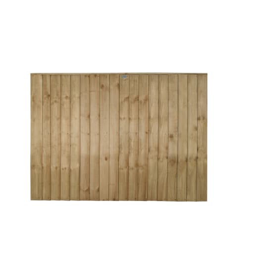 Forest Pressure Treated Closeboard Fence Panel 6ft x 4ft (1.83m x 1.23m) Pack of 3