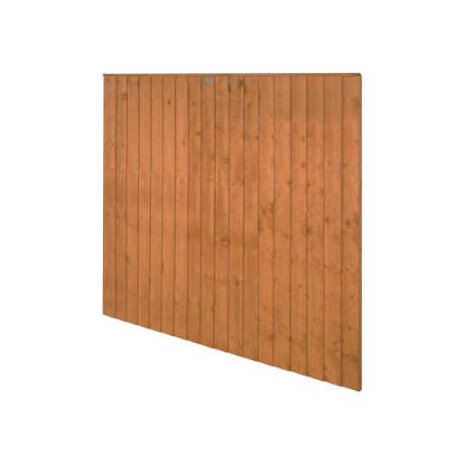 Forest Closeboard Fence Panel 6ft x 5'6ft (1.83m x 1.68m) Pack of 5