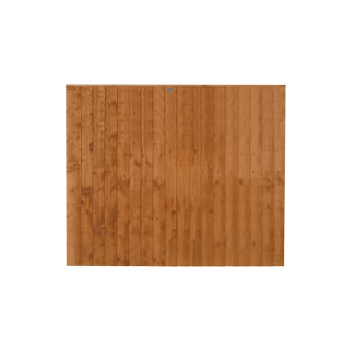 Forest Closeboard Fence Panel 6ft x 5ft (1.83m x 1.54m) Pack of 3