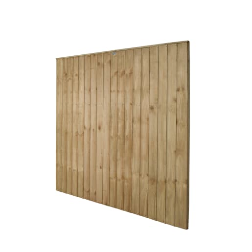 Forest Closeboard 6ft Fence Panel 6ft x 6ft (1.83m x 1.83m) Pack of 4