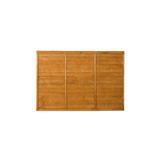 Forest Dip Treated Trade Lap Fence Panel 6ft x 4ft (1.83m x 1.22m)