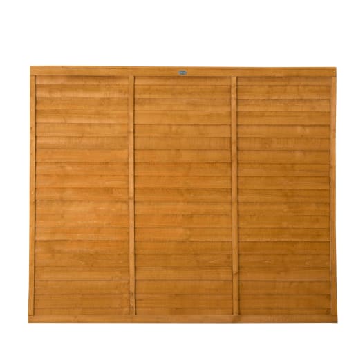 Forest Dip Treated Trade Lap Fence Panel 6ft x 5ft (1.83m x 1.52m)
