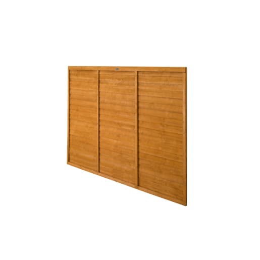 Forest Dip Treated Trade Lap Fence Panel 6ft x 5ft (1.83m x 1.52m)