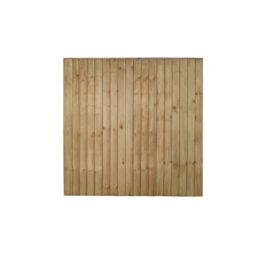 Forest Pressure Treated Closeboard Fence Panel 1.83 x 1.85m