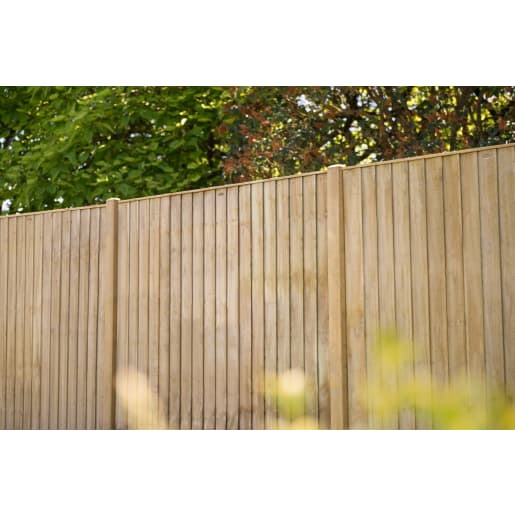 Forest Closeboard Fence Panel 6ft x 6ft (1.83m x 1.85m)