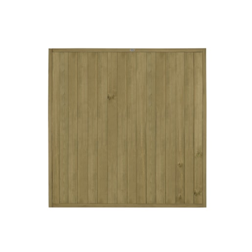 Forest Tongue & Groove Fence Panel 6ft x 6ft (1.83m x 1.83m) Pack of 3