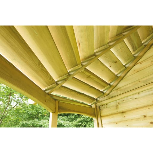 Forest Venetian Corner Arbour 2330 x 2500 x 1610mm