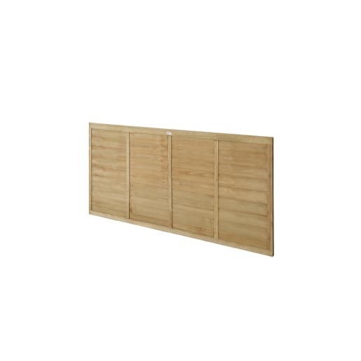 Forest Pressure Treated Superlap Fence Panel 6ft x 3ft (1.83m x 0.91m)