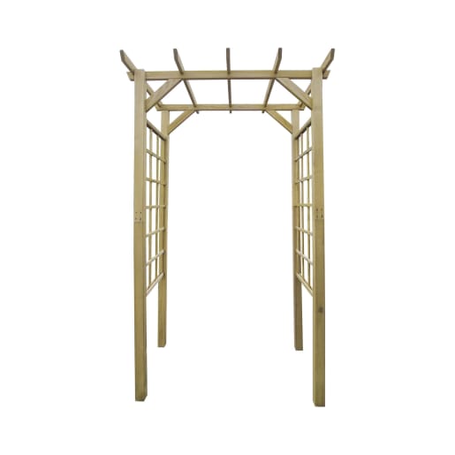 Wooden Garden Flat Top Arch