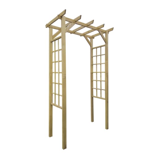 Wooden Garden Flat Top Arch