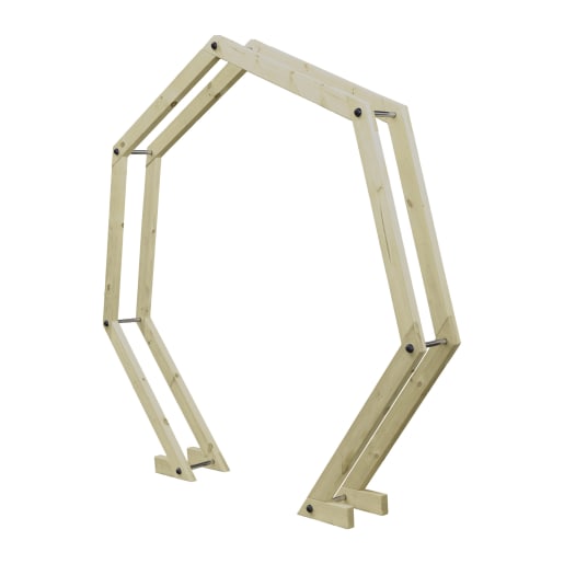 Hexagon Moon Gate