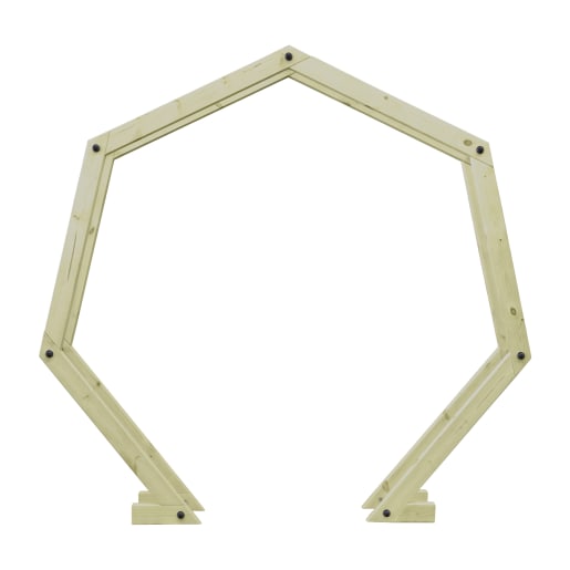 Hexagon Moon Gate