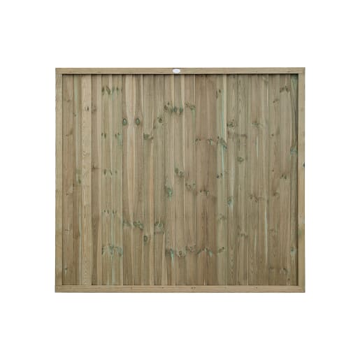 Grange Superior Pressure Treated Featheredge Panel Green 6ft x 5'6ft (1.83m x 1.65m)