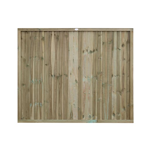 Grange Superior Pressure Treated Featheredge Panel Green 6ft x 5ft (1.83m x 1.5m)