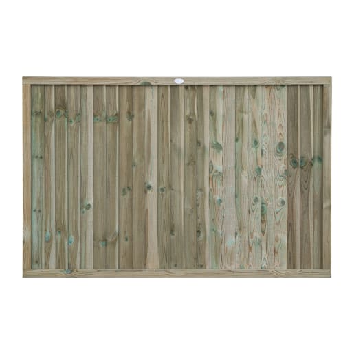 Grange Superior Pressure Treated Featheredge Panel Green 6ft x 4ft (1.83m x 1.2m)