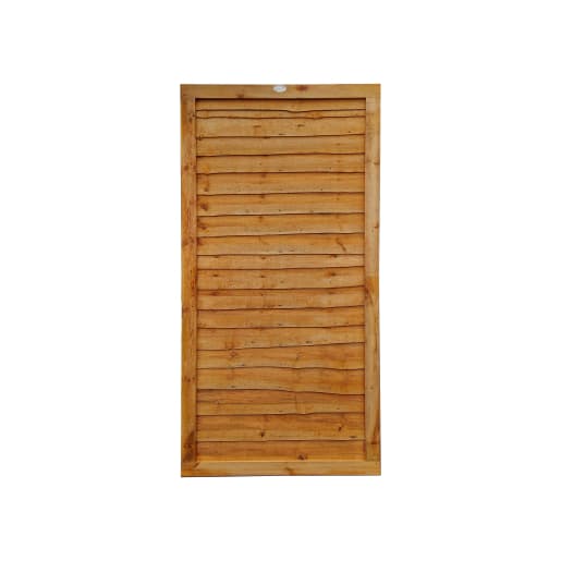 Grange Superior Pressure Treated Lap Gate Golden Brown 3ft x 6ft (0.9m x 1.8m)