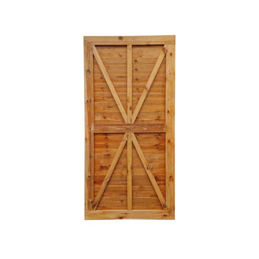 Grange Superior Pressure Treated Lap Gate Golden Brown 3ft x 6ft (0.9m x 1.8m)