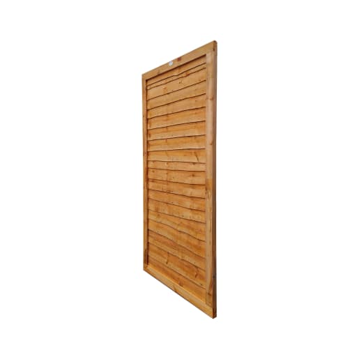 Grange Superior Pressure Treated Lap Gate Golden Brown 3ft x 6ft (0.9m x 1.8m)