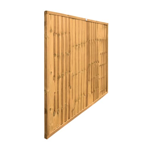 Superior Closeboard Pressure Treated Golden Brown 6ft x 5ft (1.83m x 1.52m)