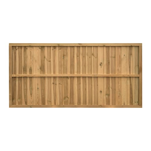 Superior Closeboard Pressure Treated Golden Brown 6ft x 3ft (1.83m x 0.9m)