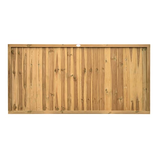 Superior Closeboard Pressure Treated Golden Brown 6ft x 3ft (1.83m x 0.9m)
